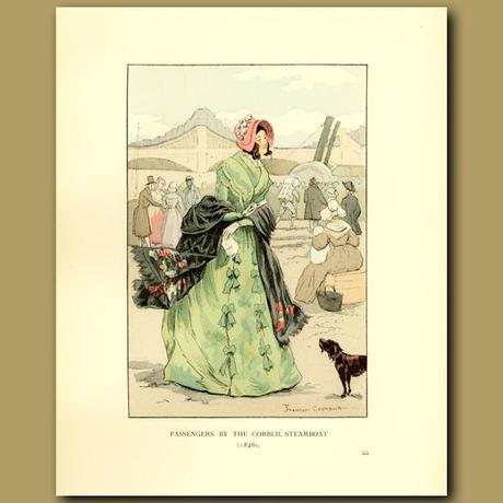 Francois Courboin. Grabados de moda Francois Courboin. Grabados de moda