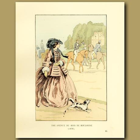 Francois Courboin. Grabados de moda Francois Courboin. Grabados de moda