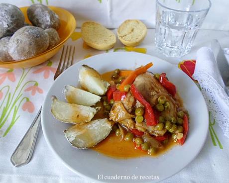 Pollo a la Jardinera