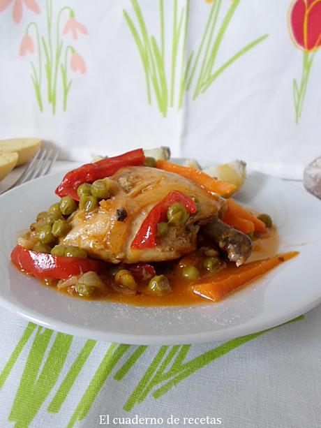 Pollo a la Jardinera