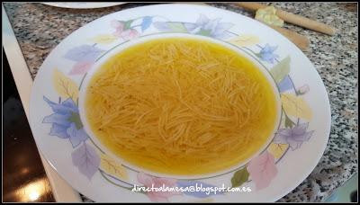 Sopa de picadillo de