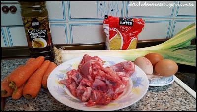 Sopa de picadillo de