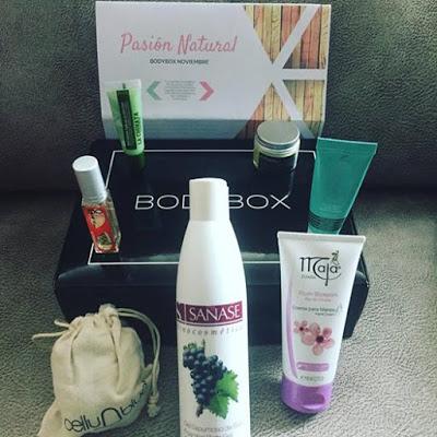 Caja Bodybox Noviembre: Pasión Natural