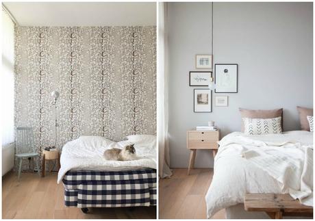 Antes y después de un dormitorio minimalista