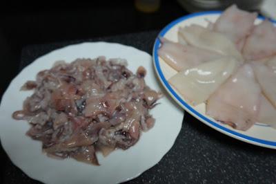 Calamares rellenos de carne