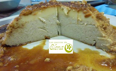 Flan de castañas Flan de castañas