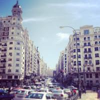 Gran Vía, sin libertad.