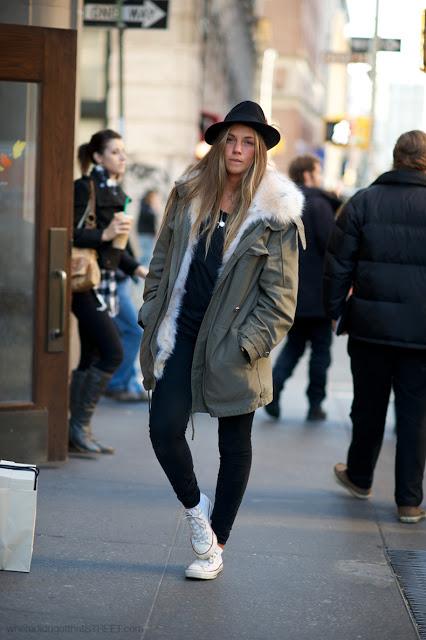 AUTUMN TREND; PARKA CON PELO.- AUTUMN TREND; PARKA CON PELO.-