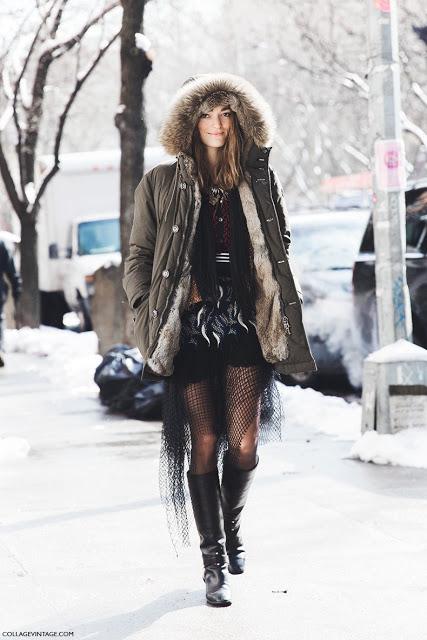 AUTUMN TREND; PARKA CON PELO.- AUTUMN TREND; PARKA CON PELO.-