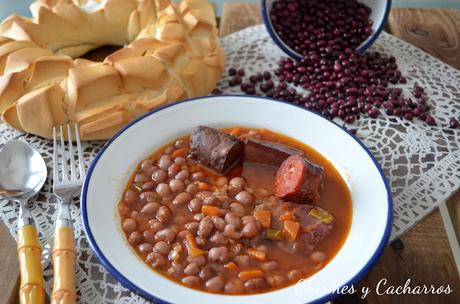 Alubias de Ibeas a mi manera Alubias de Ibeas a mi manera