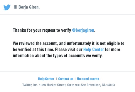 Cómo VERIFICAR tu cuenta de TWITTER cuenta-twitter-no-verificada