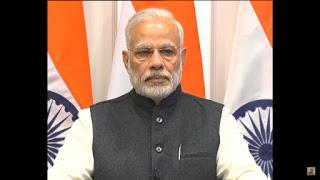 El Primer Ministro de la India reconoce la Forma Sutil de Swami públicamente.