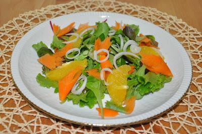 Ensalada De Naranja Y Zanahoria