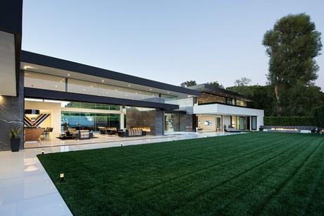 Mansion Minimalista y Contemporanea en Los Angeles