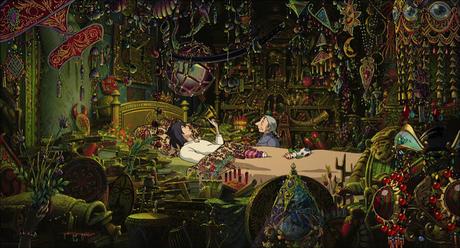 Escenarios Ghibli: La habitación de Howl, en 'El castillo ambulante'