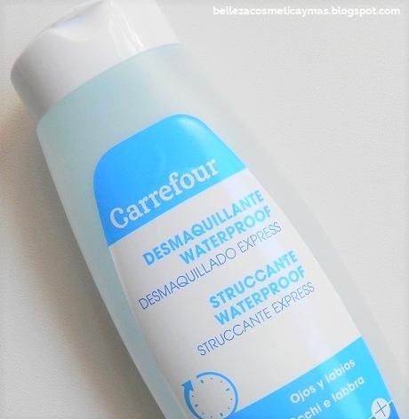 Opinión Desmaquillante Carrefour Waterproof Ojos y labios