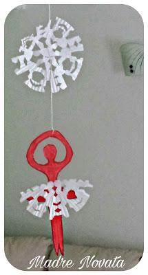 Como hacer bailarinas de colores. Manualidades para niños Como hacer bailarinas de colores. Manualidades para niños