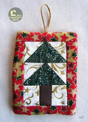 Arboles de navidad en patchwork