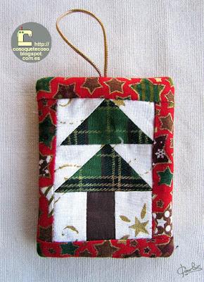 Arboles de navidad en patchwork