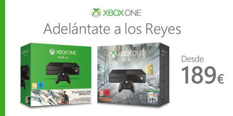 La Xbox One adelanta la navidad, se puede adquirir a 189 euros