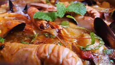 Caldero de mariscos Caldero de mariscos