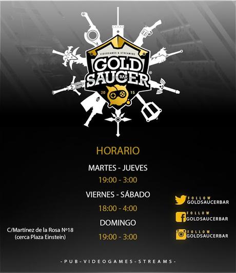 Colaboramos con Gold Saucer Bar