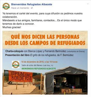 Bienvenidos Refugiados con el Pueblo Palestino