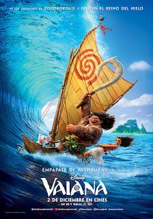 Reseña de cine: Vaiana (Moana)