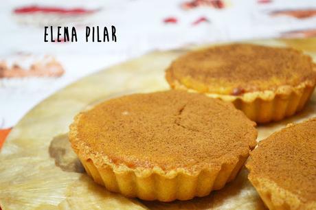 Tartitas de calabaza (mini pumpkin pies)