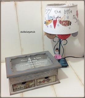 Patchwork y decoupage...buena combinación Patchwork y decoupage...buena combinación