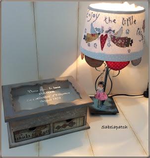 Patchwork y decoupage...buena combinación Patchwork y decoupage...buena combinación