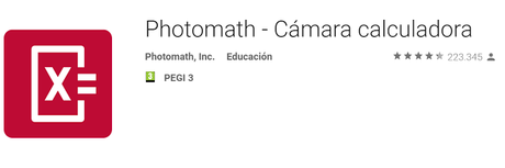 #App +innovadora 2016: PhotoMath, resuelve tus problemas matemáticos con la cámara de tu móvil