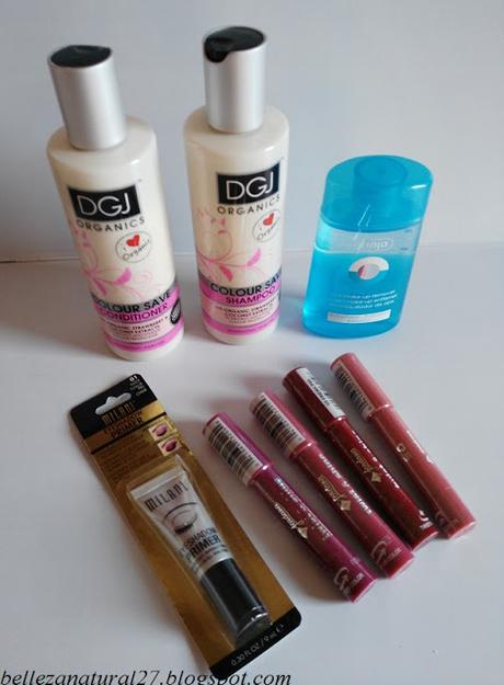 COMPRAS MAQUILLALIA: JORDANA, MILANI, ZIAJA Y DGJ ORGANICS