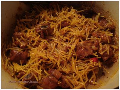 Fideos a la cazuela (Fideus a la cassola) Fideos a la cazuela (Fideus a la cassola)