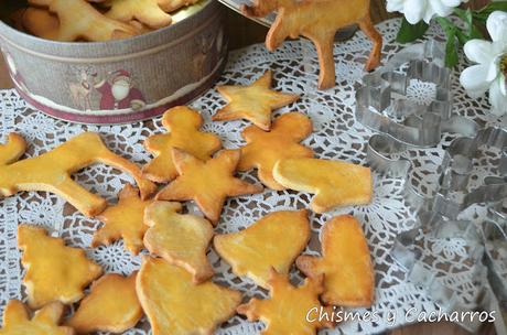 Galletas mantequilla y vainilla Galletas de Navidad de Mantequilla y Vainilla