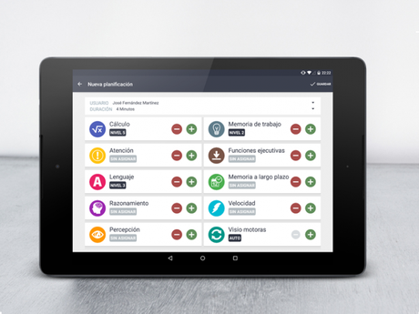 STIMULUS, la app profesional de rehabilitación cognitiva