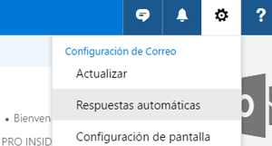 Enviar respuestas automáticas de correo [nuevo Outlook]