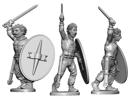 Primeros WIP's Celtas - Victrix Miniatures Primeros WIP's Celtas - Victrix Miniatures