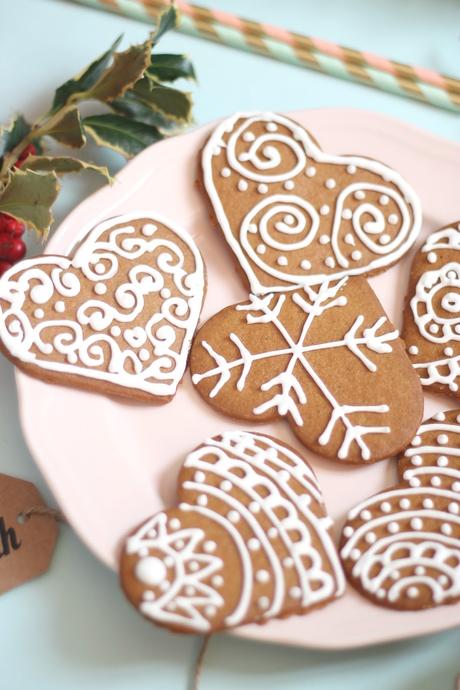 Galletas de jengibre  con decoración escandinava (tuneadas)