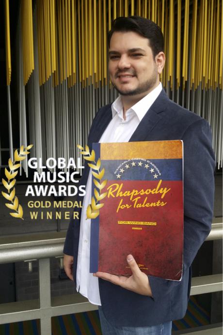 Global Music Awards premia con medalla de oro en dos categorías al compositor venezolano Giancarlo Castro D’Addona global-music-awards