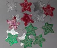 estrellas-de-goma-eva-para-el-arbol Hechos a mano