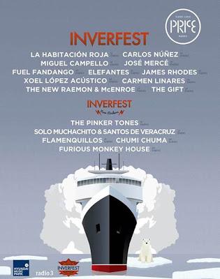 Inverfest 2017: James Rhodes, Fuel Fandango, Xoel López, Elefantes, José Mercé, Miguel Campello, The Gift...