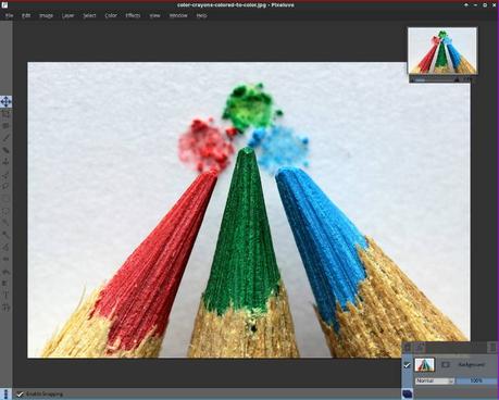 Aplicaciones para edición multimedia en Linux Pixeluvo Linux