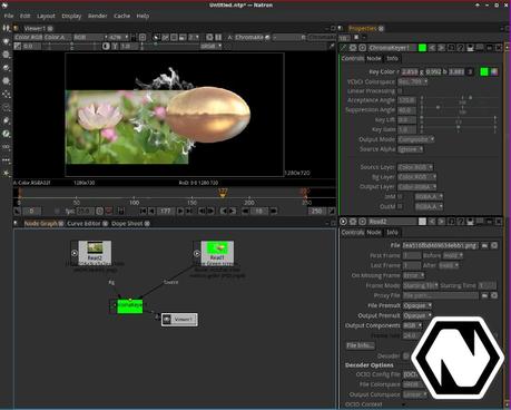 Aplicaciones para edición multimedia en Linux Natron Linux