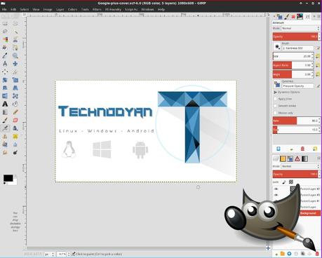 Aplicaciones para edición multimedia en Linux Gimp Linux
