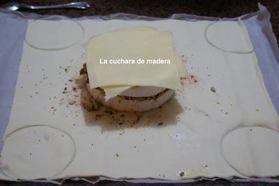 QUESO CAMEMBERT RELLENO DE SETAS Y CHAMPIÑONES