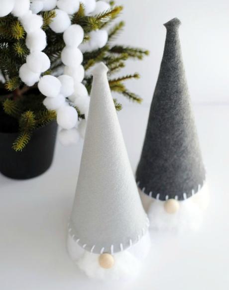 5 tutoriales gnomos escandinavos para Navidad diy gnomo escandinavo Navidad