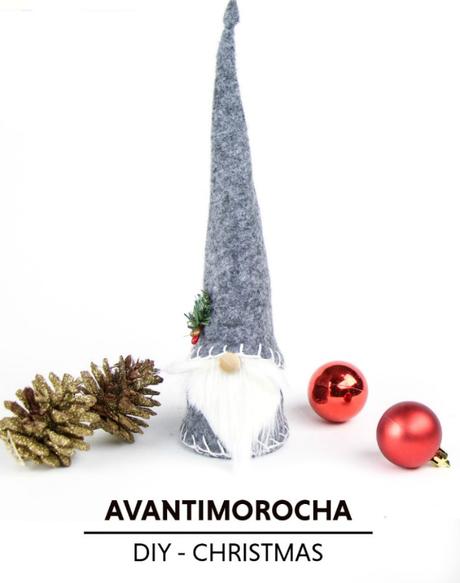 5 tutoriales gnomos escandinavos para Navidad diy gnomo escandinavo Navidad