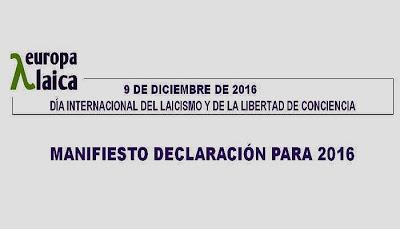 Día Internacional del Laicismo y la Libertad de Conciencia