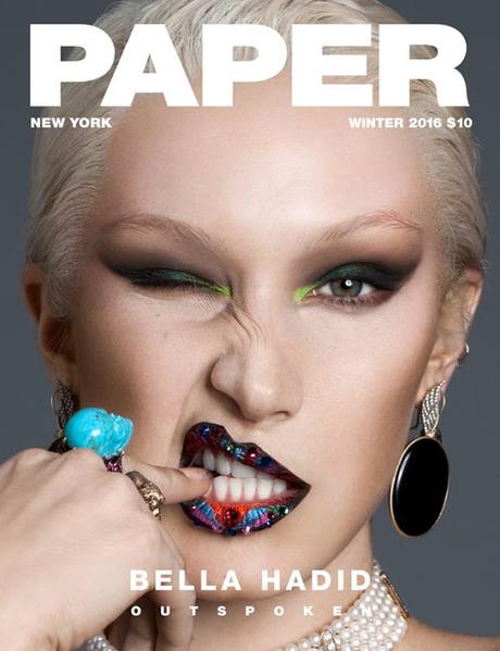 Bella Hadid y sus pezones perforados protagonizan la nueva edición de Paper Magazine Bella Hadid y sus pezones perforados protagonizan la nueva edición de Paper Magazine